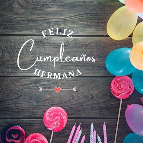 feliz cumpleaños hermana